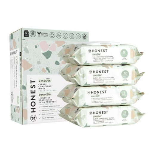 The Honest Company, Clean Conscious™ Wipes, Geo Mood, 288 Count