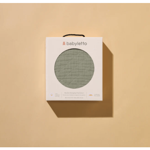 Babyletto Quilted Changing Pad Cover - Matcha