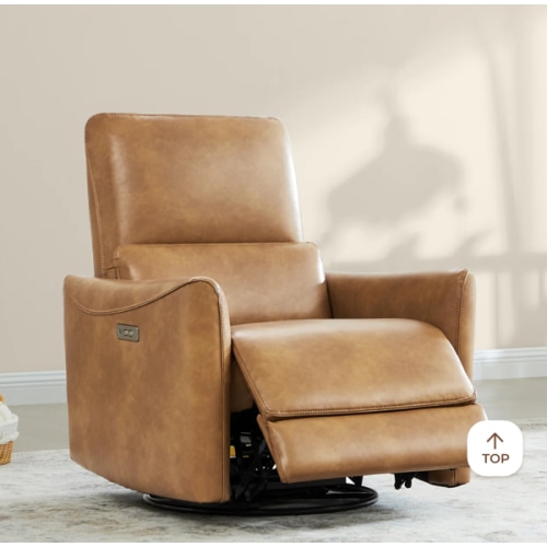 Tracee Modern Power Swivel Glider Recliner