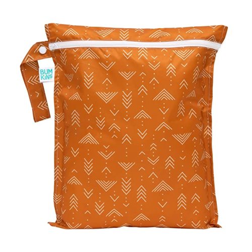 Amazon.com : Bumkins Waterproof Wet Dry Bags for Baby, Travel, Swimsuit, Cloth Diapers, Pump Parts, Gym Clothes, Toiletries, Strap to Stroller, Zipper Reusable Bag, Packing Pouch : Baby