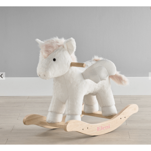 Pegasus Plush Nursery Rocker