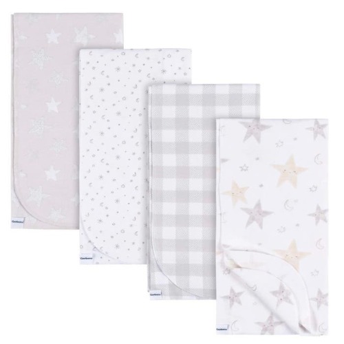 Flannel Receiving Blanket (4 Pk)