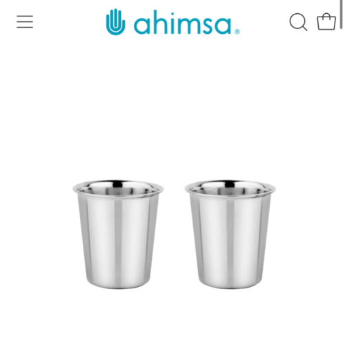 Ahimsa Baby and Toddler Stainless Steel Cup - 4 oz – AHIMSA®