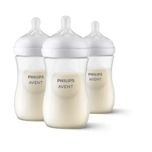 Avent Natural Response Baby Bottles 260ML 3 Pack | Baby Bunting AU
