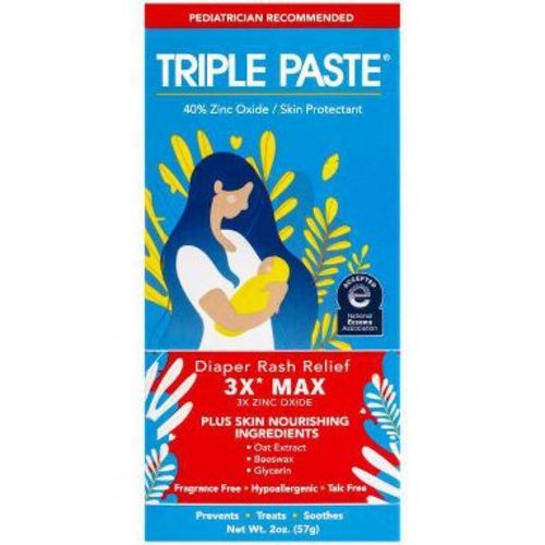 Triple Paste 3x Max Diaper Rash Relief Ointment - 2oz