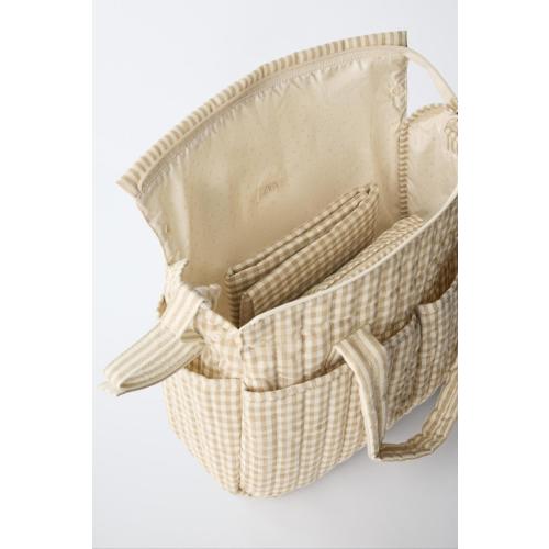 PLAID MATERNITY SET - Off White | ZARA United States