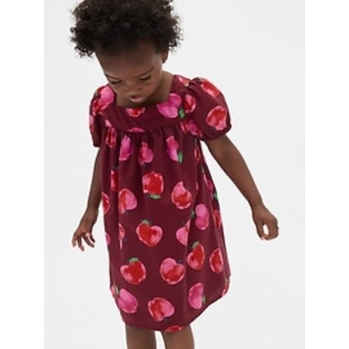 Baby & Toddler Puff-Sleeve Dress | Gap