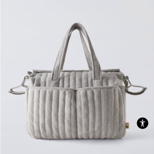 COTTON DIAPER BAG