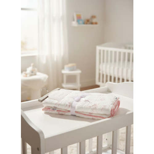 Bonbini Pink Bow Muslin Quilted Baby Blanket – The Sparkling Hostess