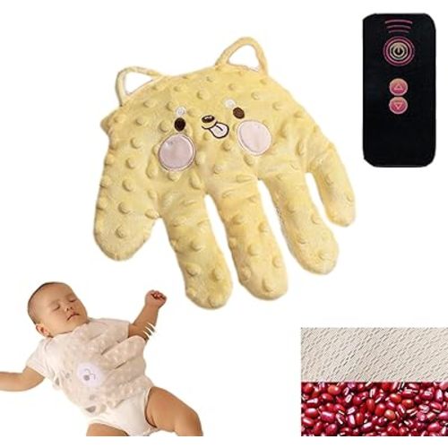 Baby Patter for Sleep, Baby Startle Prevention Hand Glove, Baby Startle Prevention Palm, Electric Infants Sleep Aid Hand Glove, Cute Baby Soothing Palm, Electric Baby Hand Pillow