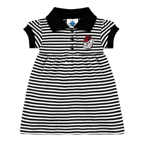 Creative Knitwear College Baby Polo Dress w/Bloomer - Team Logo, Multiple Colors, for Baby Girls (0-12 Months)