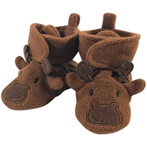 Hudson Baby Unisex-Child Cozy Fleece Booties Winter Accessory Set