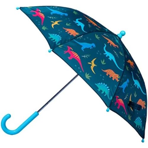Wildkin Kids Umbrella – Rainproof Canopy, Curved Handle, Easy Hanging Design