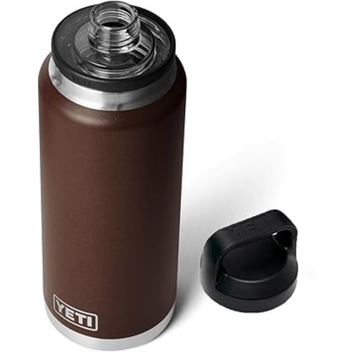 YETI Rambler 36 oz Bottle, Vacuum Insulated, Leakproof, Stainless Steel with Chug Cap