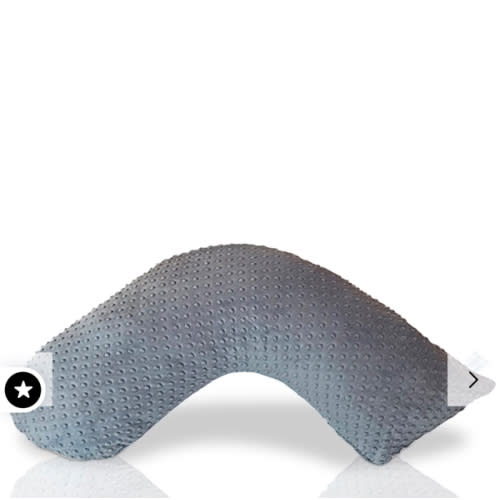 Nursing Pillow - Grey Dot | Reduces Back Pain & Improves Latch - Luna Lullaby