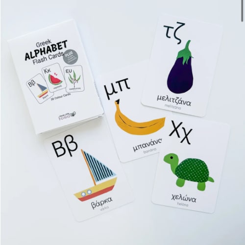 Greek Alphabet Flash Cards – Clever Little Koalas