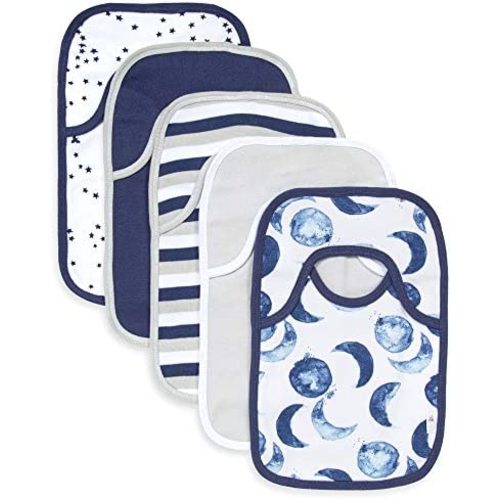 Burt's Bees Baby Unisex Baby Bibs, Lap Shoulder Drool Cloths