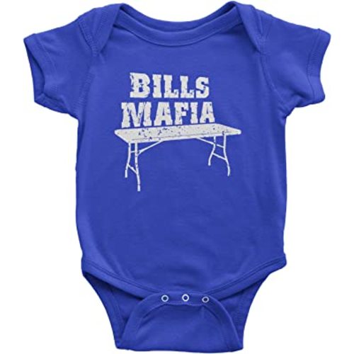 Expression Tees Bills Mafia Football Fan Infant One-Piece Bodysuit and Toddler T-Shirt