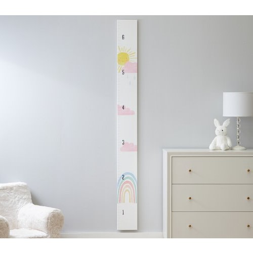 Rainbow and Sunshine Growth Chart | Pottery Barn Kids