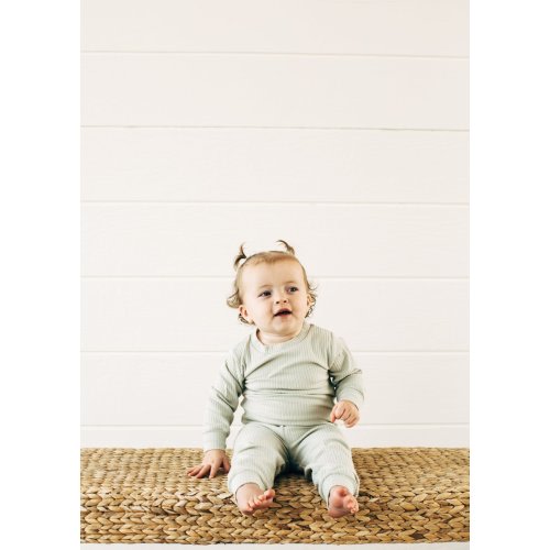 SAGE RIBBED SET– SOVA
