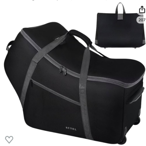 Car Seat Travel Bag (Size: 23.6 in)