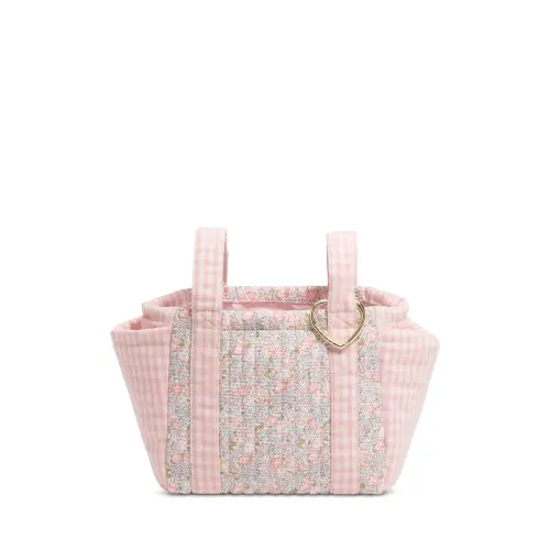 Small Printed Cotton Stroller Pouch