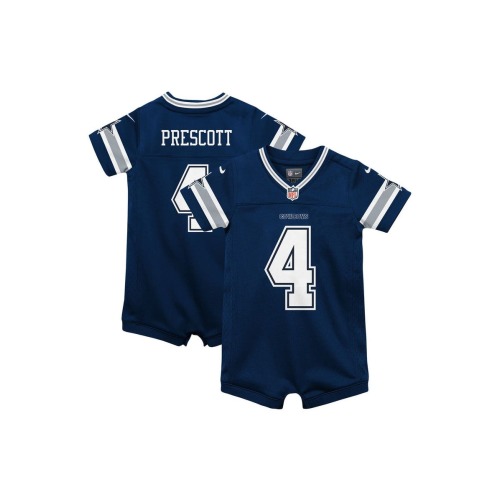 Infant Nike Dak Prescott Navy Dallas Cowboys Game Jersey Romper