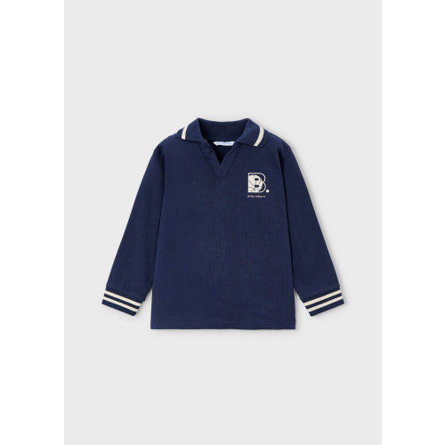 Boy Graphic Polo Shirt
