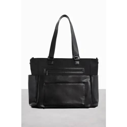 BÉIS 'The Diaper Bag' in Black - Fashionable Diaper Bag & Diaper Tote Bag