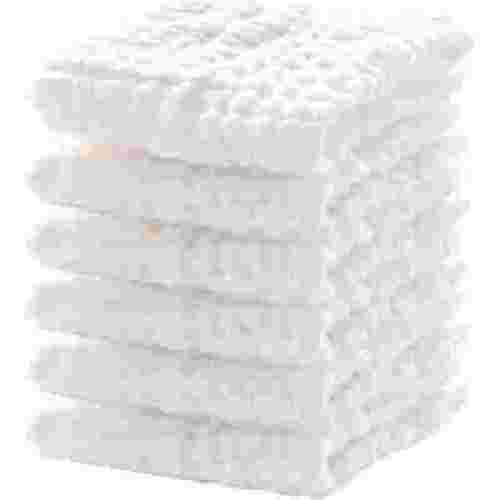 JOYOYO 6 Pack Muslin Burp Cloths ,100% Cotton Baby Washcloths, Extra Soft and Absorbent,Newborn Milk Spit Up Rags for Boys Girls