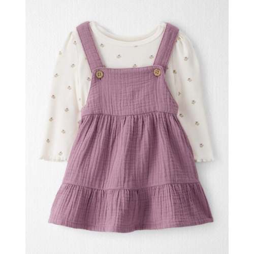 Baby Girl 2-Piece Organic Cotton Jumper Set - Little Planet | Carter's