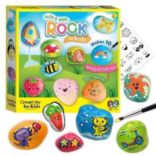 Faber-Castell® Glow in the Dark Rock Painting Kit