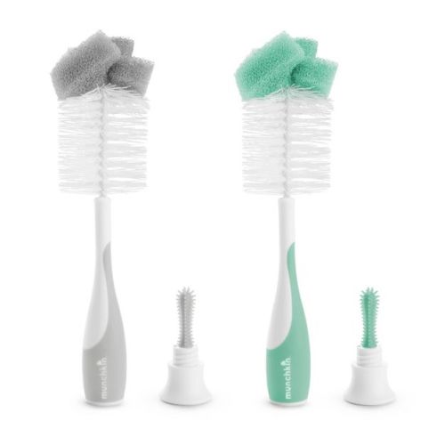 Munchkin Bottle And Nipple Brush - 2pk
