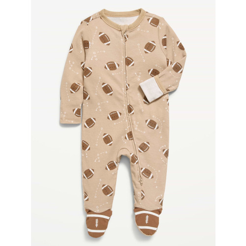 2-Way-Zip Sleep & Play Footed One-Piece for Baby