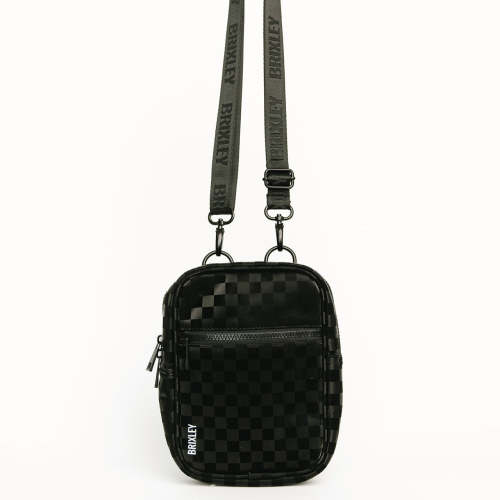 MEDIUM Shadow Checkered Crossbody Sling – Brixley Bags