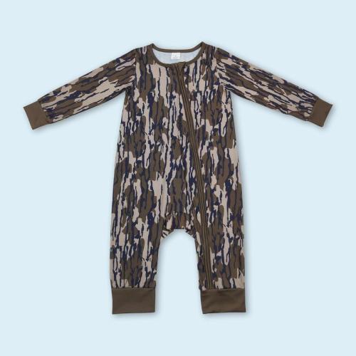 Camouflage print toddle baby long sleeve romper - TikTok Shop