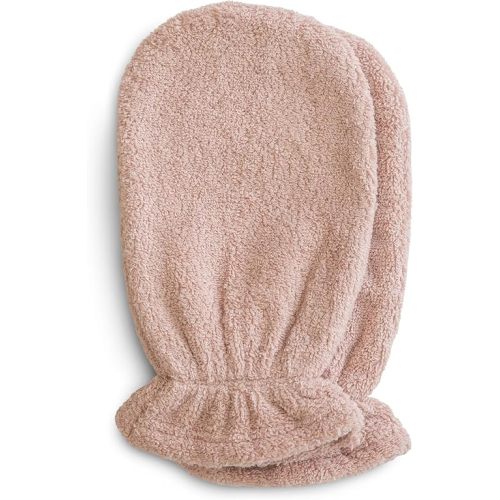 mushie Baby Bath Mitt | Organic Cotton | Pack of 2 (Blush)