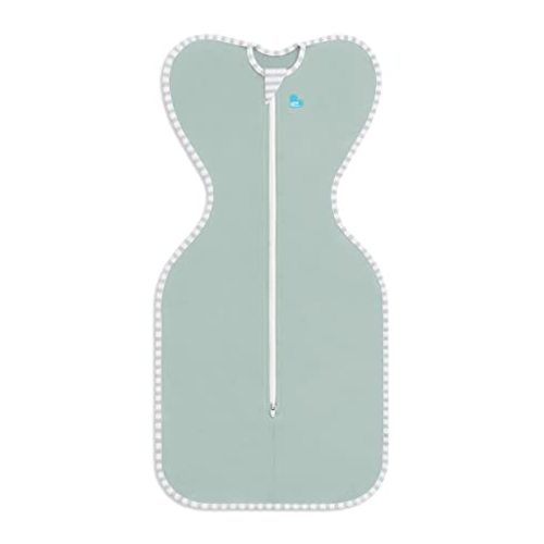 Love to Dream Swaddle Up, Baby Sleep Sack, Self-Soothing Swaddles for Newborns, Get Longer Sleep, Snug Fit Helps Calm Startle Reflex, Lite 0.2 Tog, 13-19 lbs, Olive