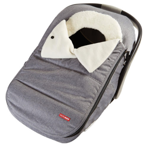 Skip Hop Winter Car Seat Cover, Stroll & Go, Heather Grey