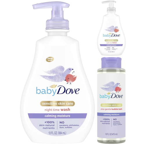Baby Dove Calming Nights Bundle, 3 Count