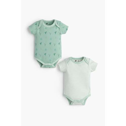 2-Pack Long Sleeve Bodysuits - Organic Baby Clothes - Monica + Andy
