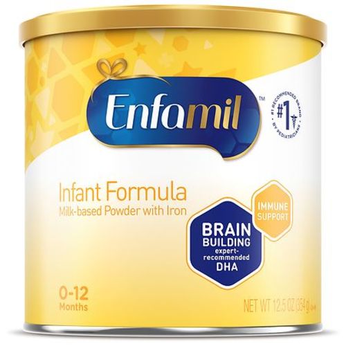 Enfamil Infant Formula Milk-Based with Iron Powder Makes 90 Ounces