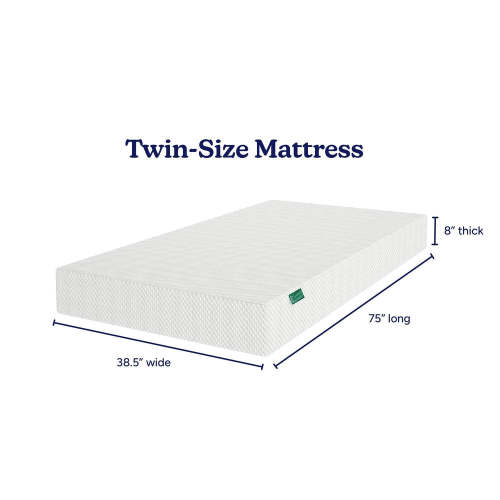 8-Inch Twin Memory Foam Mattress – Max and Lily