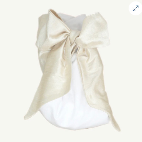 Bow Swaddle ® - Pearl Strand Silk