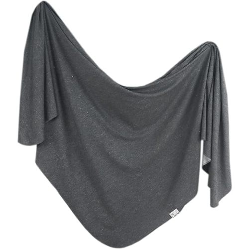 Copper Pearl Baby Swaddle Blanket - Premium Knit Baby Blanket, Large Soft Stretchy Receiving Blankets for Baby Boy and Girl, Swaddles for Newborn, Infant, and Toddler (Slate)