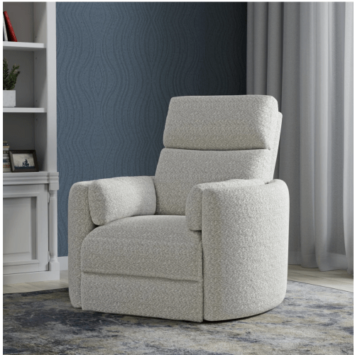 Brixy Radius Power Swivel Glider Recliner (Color:  Tatum River Rock)