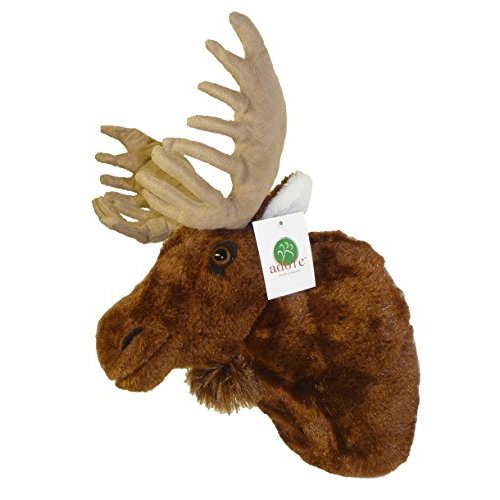 Adore 13" Yukon The Moose Plush Stuffed Animal Walltoy Wall Mount