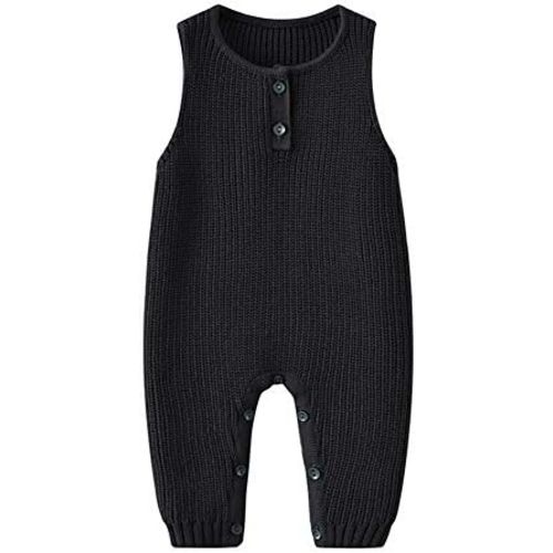 Vintage Baby Boy Knitted Outfits Overalls Romper Toddler Little Infant Photoshoot Props Clothes