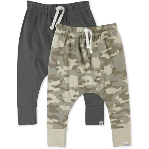 HonestBaby Honest Pants Joggers Pull on 100% Organic Cotton for Infant Baby and Toddler, Boys, Girls, Unisex