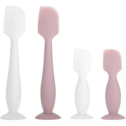 Baby Diaper Cream Spatula Applicator, 4 Pack Butt Spatula Diaper Rash Cream Applicator for Butt Paste Diaper Cream, Newborn Baby Essentials, 2 Large and 2 Mini Sizes